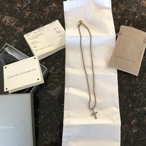 David Yurman Cross NEW WITH RECIEPT